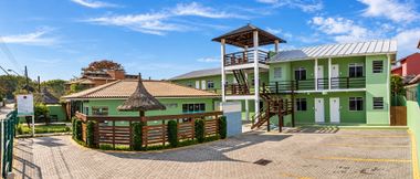 Fachada da Pousada Mar do Leste